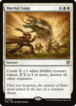 Martial Coup [Commander: Reality Fracture]