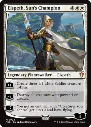 Elspeth, Sun's Champion [Commander: Reality Fracture]