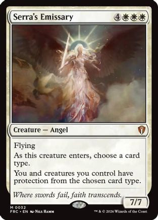 Serra's Emissary [Commander: Reality Fracture]