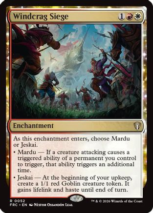 Windcrag Siege [Commander: Reality Fracture]