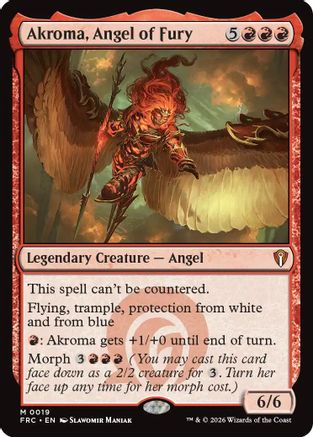 Akroma, Angel of Fury [Commander: Reality Fracture]