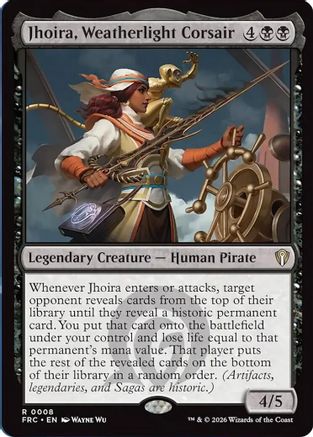 Jhoira, Weatherlight Corsair [Commander: Reality Fracture]