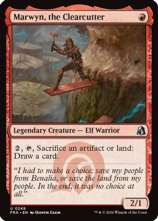Marwyn, the Clearcutter [Reality Fracture] Foil