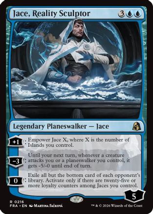 Jace, Reality Sculptor [Reality Fracture] Foil