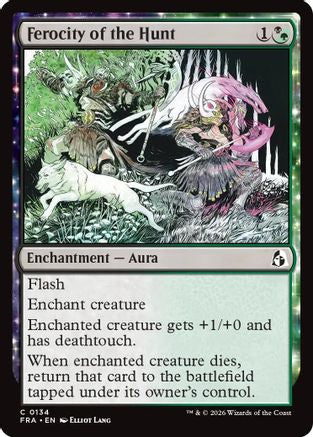 Ferocity of the Hunt [Reality Fracture] Foil