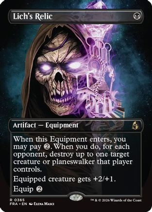 Lich's Relic (Borderless) [Reality Fracture]