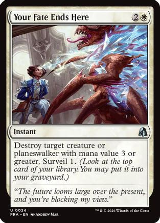 Your Fate Ends Here [Reality Fracture] Foil