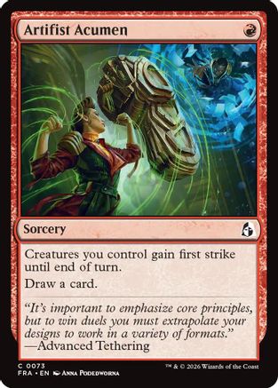 Artifist Acumen [Reality Fracture]