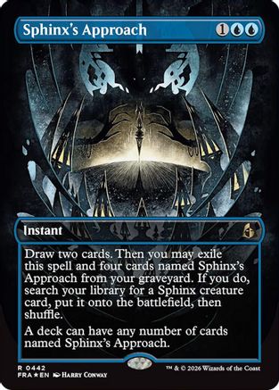 Sphinx's Approach (Borderless) [Reality Fracture] Foil