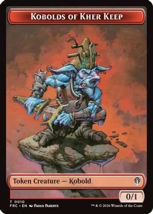 Kobolds of Kher Keep // Phyrexian Mite Double-Sided Token [Commander: Reality Fracture]