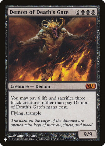 Demon of Death's Gate [The List]