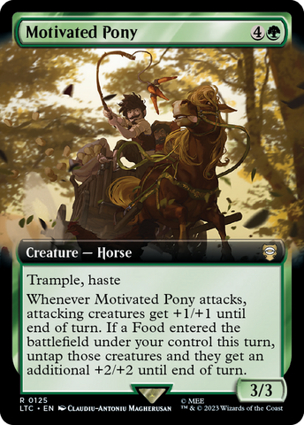 Motivated Pony (Extended Art) [The Lord of the Rings: Tales of Middle-Earth Commander]