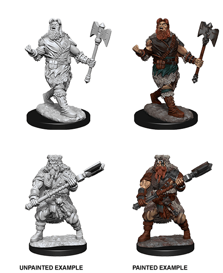 D&D Nolzur`s Marvelous Unpainted Miniatures: W14 Human Barbarian Male