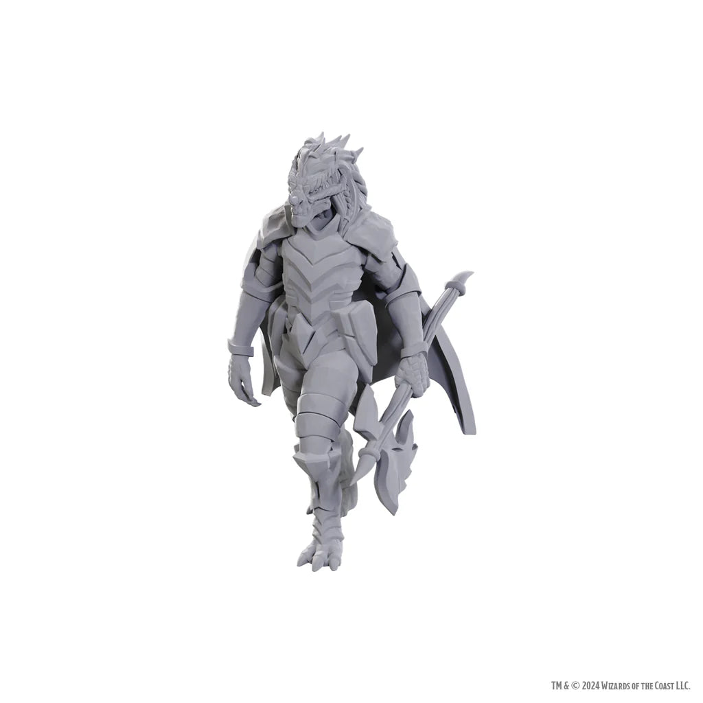 D&D Nolzur`s Marvelous Unpainted Miniatures: W25 Dragonborn of Tiamat