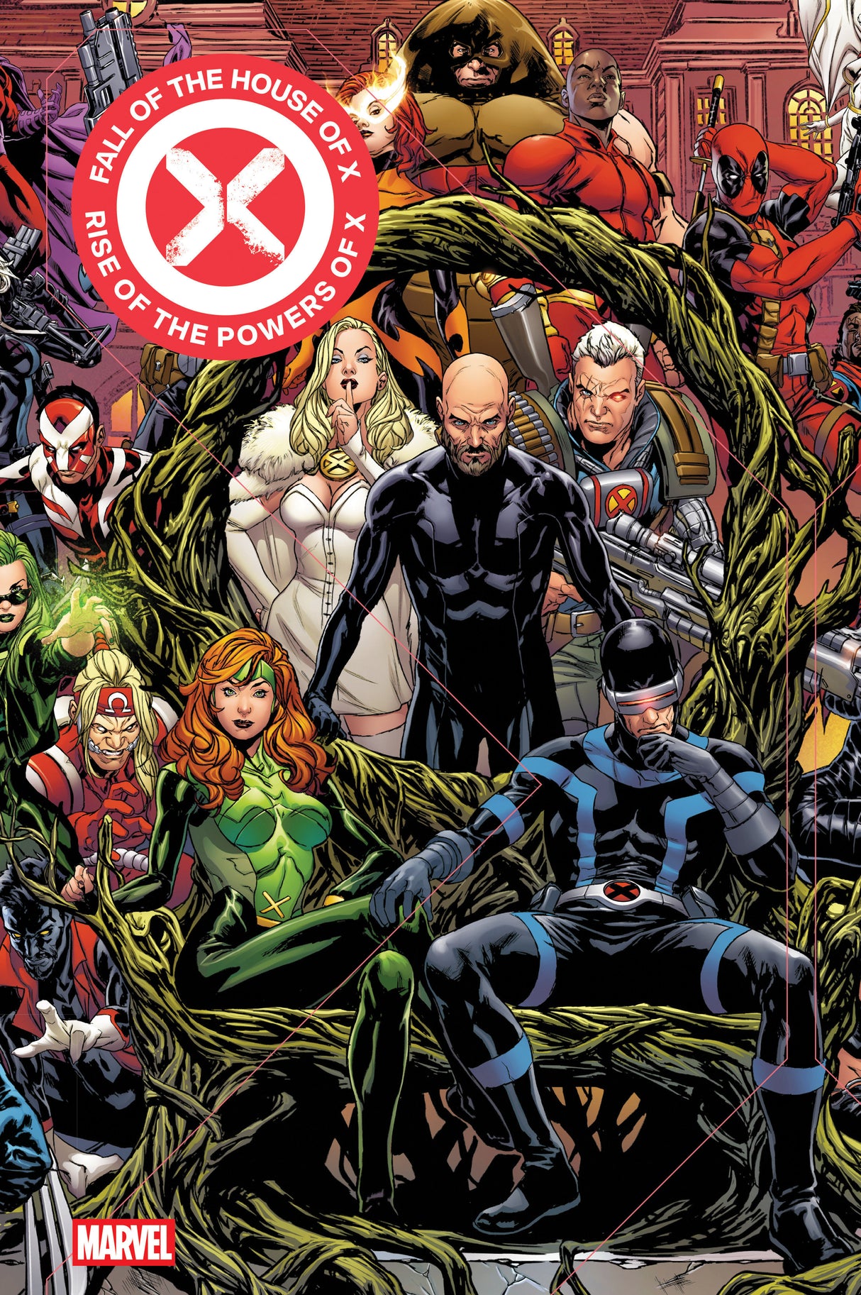 Fall Of The House Of X/Rise Of The Powers Of X Omnibus Mark Brooks Cover