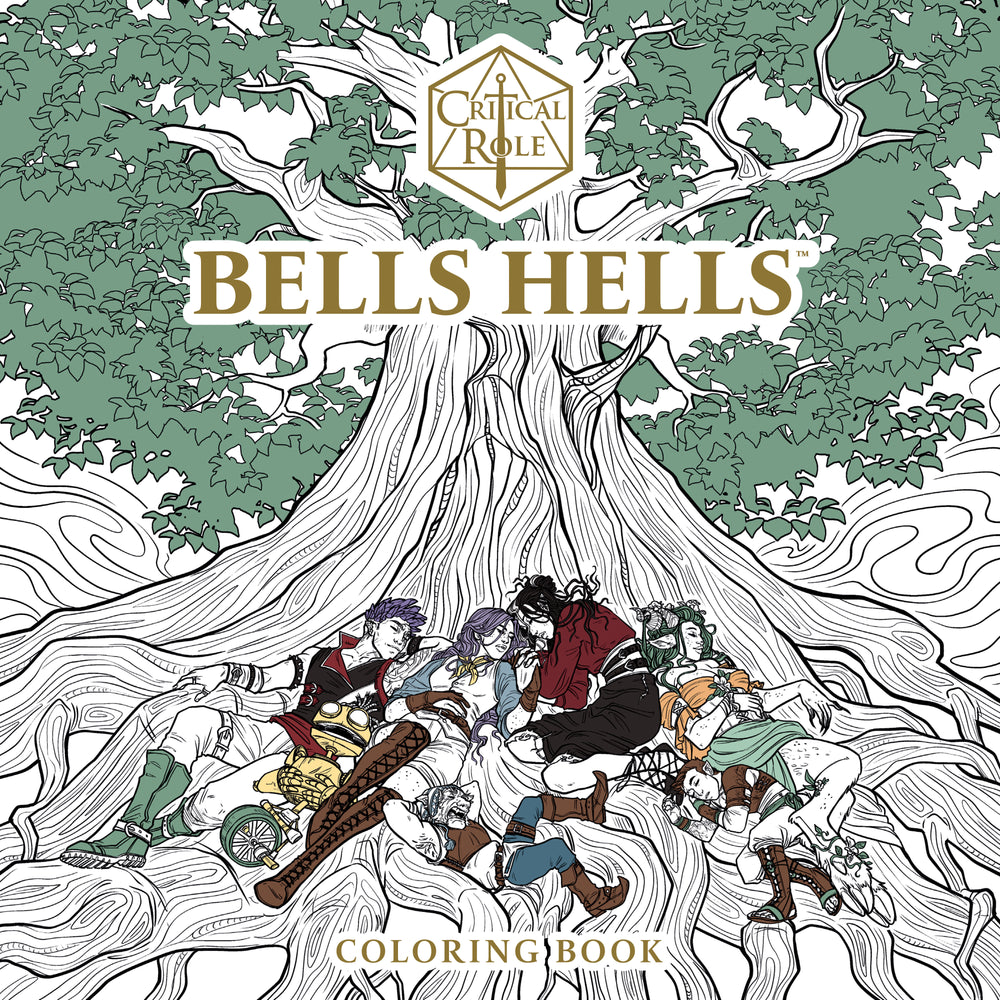 Critical Role: Bells Hells Coloring Book