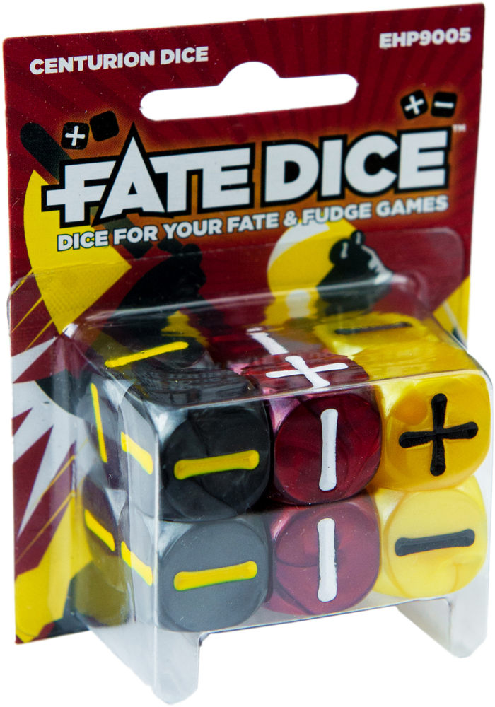 Fate Core RPG: Fate Dice (Centurion) 12 Pack