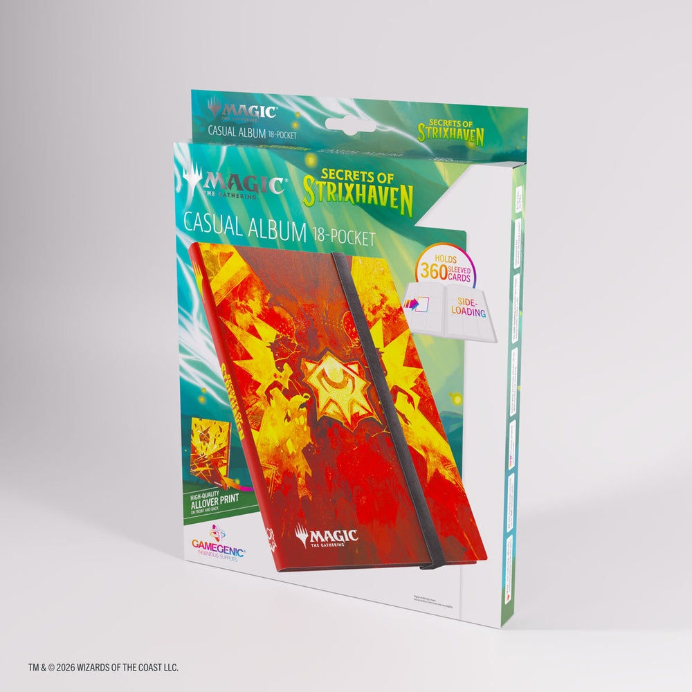 Gamegenic Secrets of Strixhaven 18 Pocket Casual Album