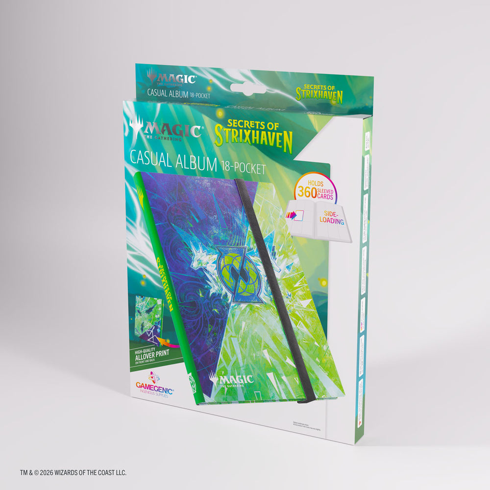 Gamegenic Secrets of Strixhaven 18 Pocket Casual Album