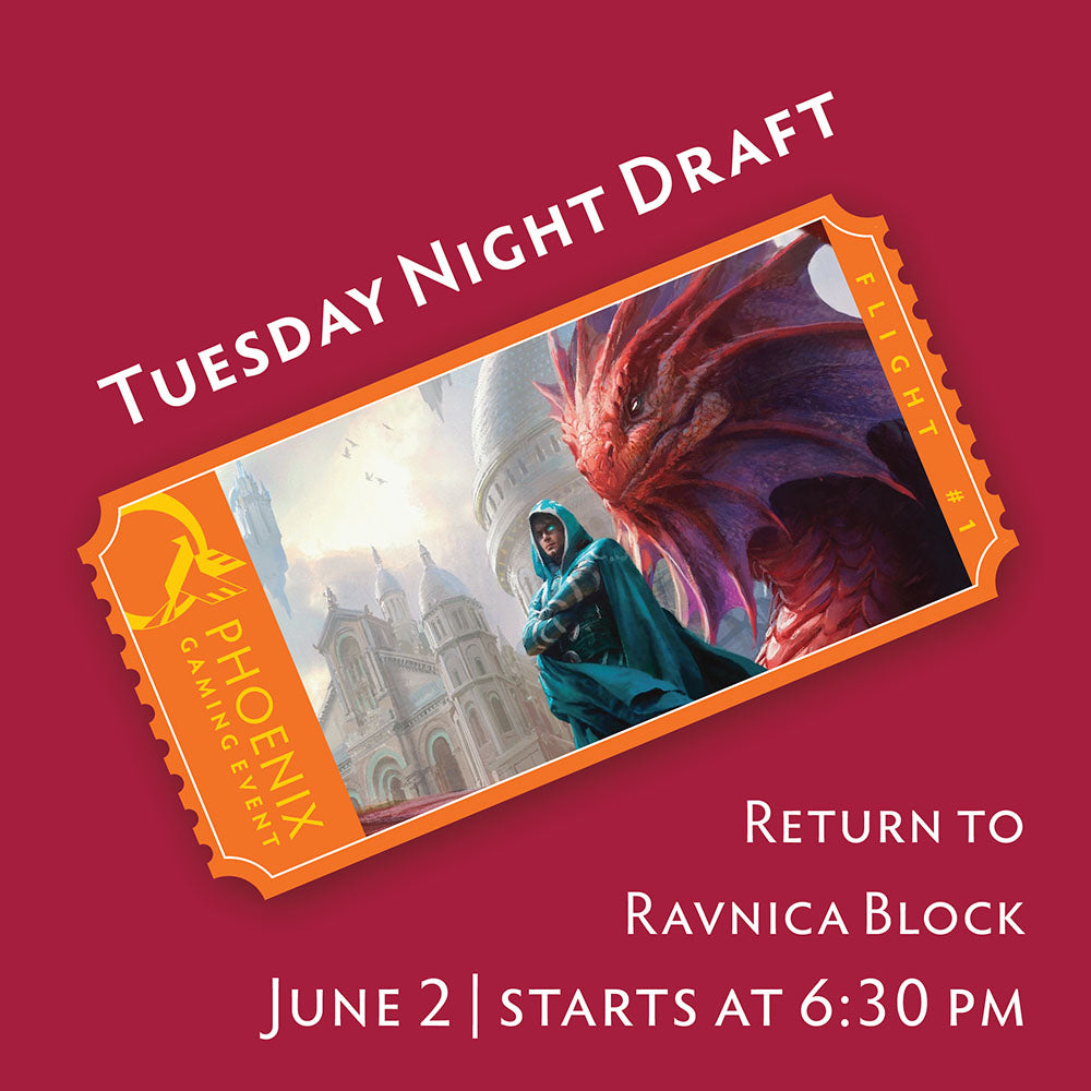 Tuesday Night Draft - Return to Ravnica Block | June 2 Ticket