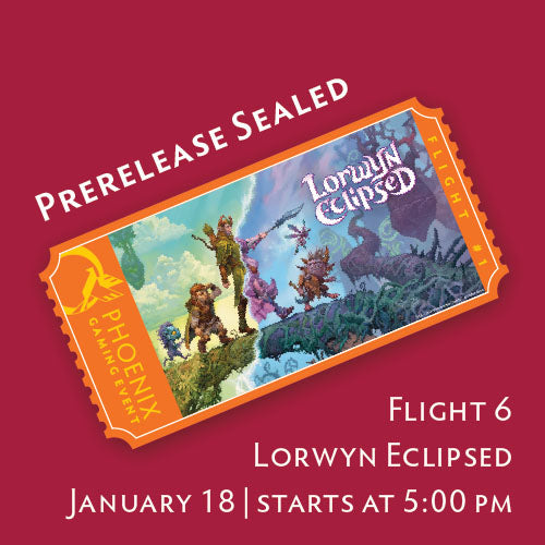 Lorwyn Eclipsed Prerelease Flight 6 Ticket
