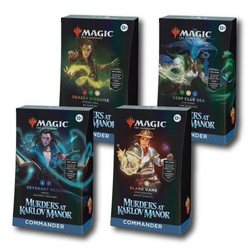Murders at Karlov Manor Commander Decks