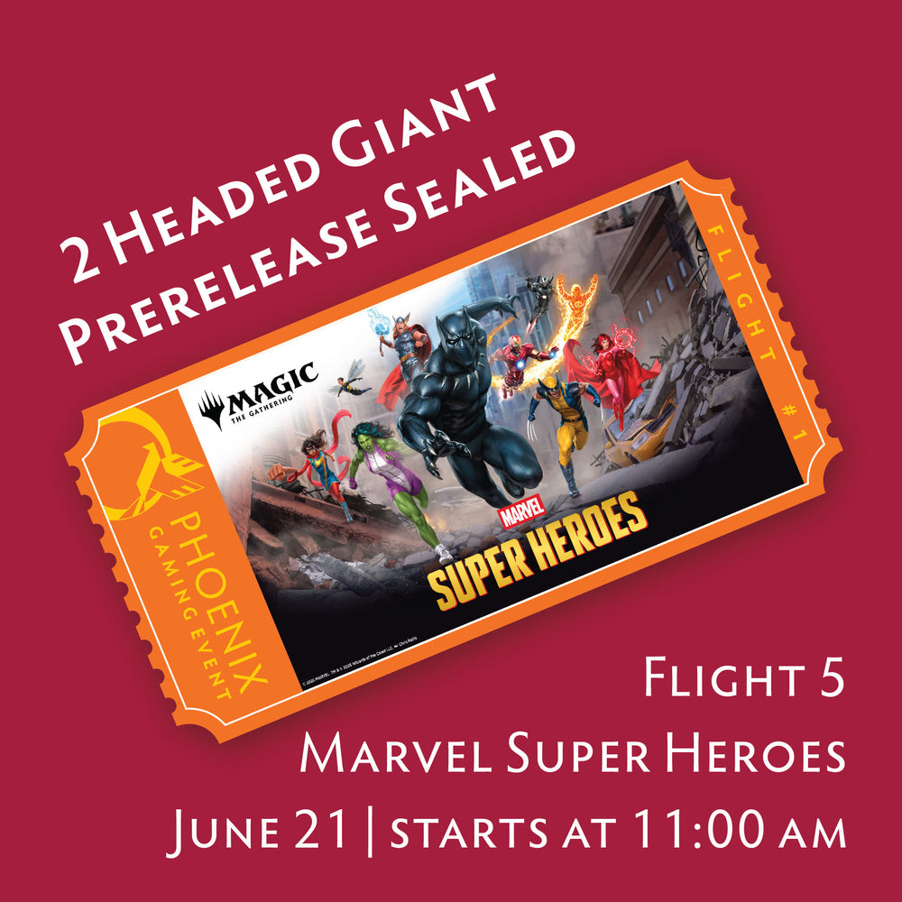 Magic Presents Marvel Super Heroes Prerelease Flight 5 (2-Headed Giant)