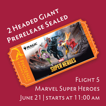 Magic Presents Marvel Super Heroes Prerelease Flight 5 (2-Headed Giant)