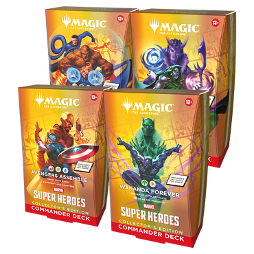 Magic the Gathering | Marvel Super Heroes Collector Commander Decks (Preorder)