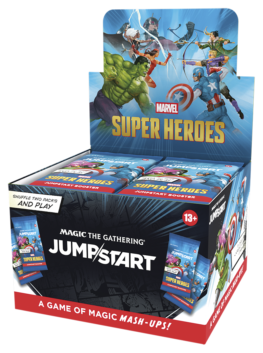 Magic the Gathering | Marvel Super Heroes Jumpstart Booster Box (Preorder)