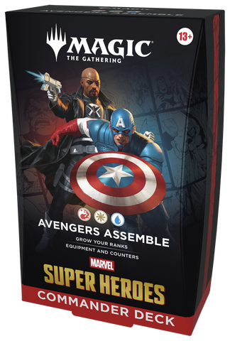 Magic the Gathering | Marvel Super Heroes Commander Decks (Preorder)