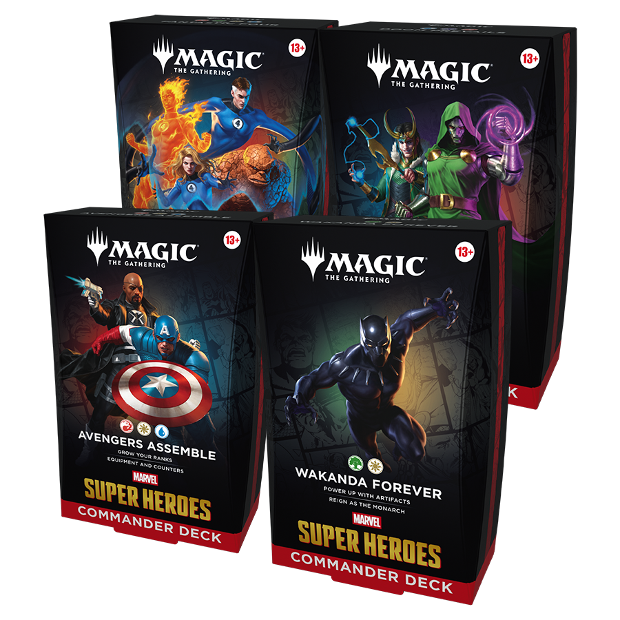 Magic the Gathering | Marvel Super Heroes Commander Decks (Preorder)