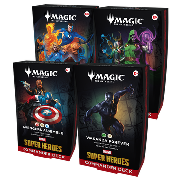 Magic the Gathering | Marvel Super Heroes Commander Decks (Preorder)