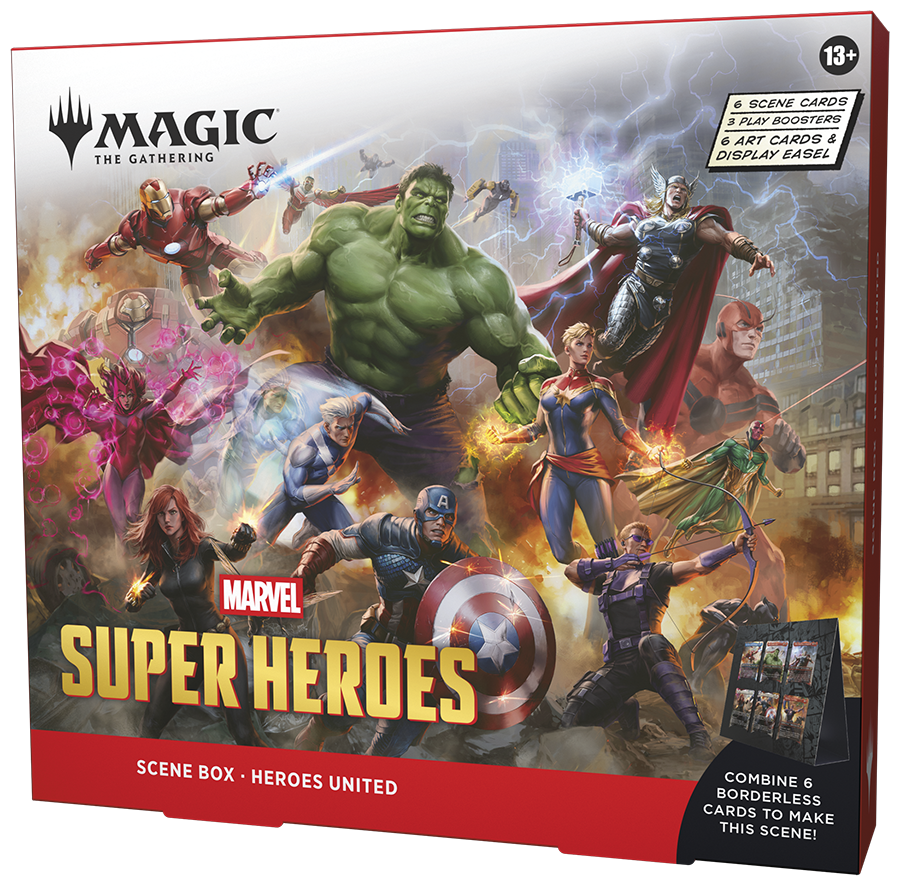 Magic the Gathering | Marvel Super Heroes Scene Boxes (Preorder)