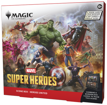 Magic the Gathering | Marvel Super Heroes Scene Boxes (Preorder)