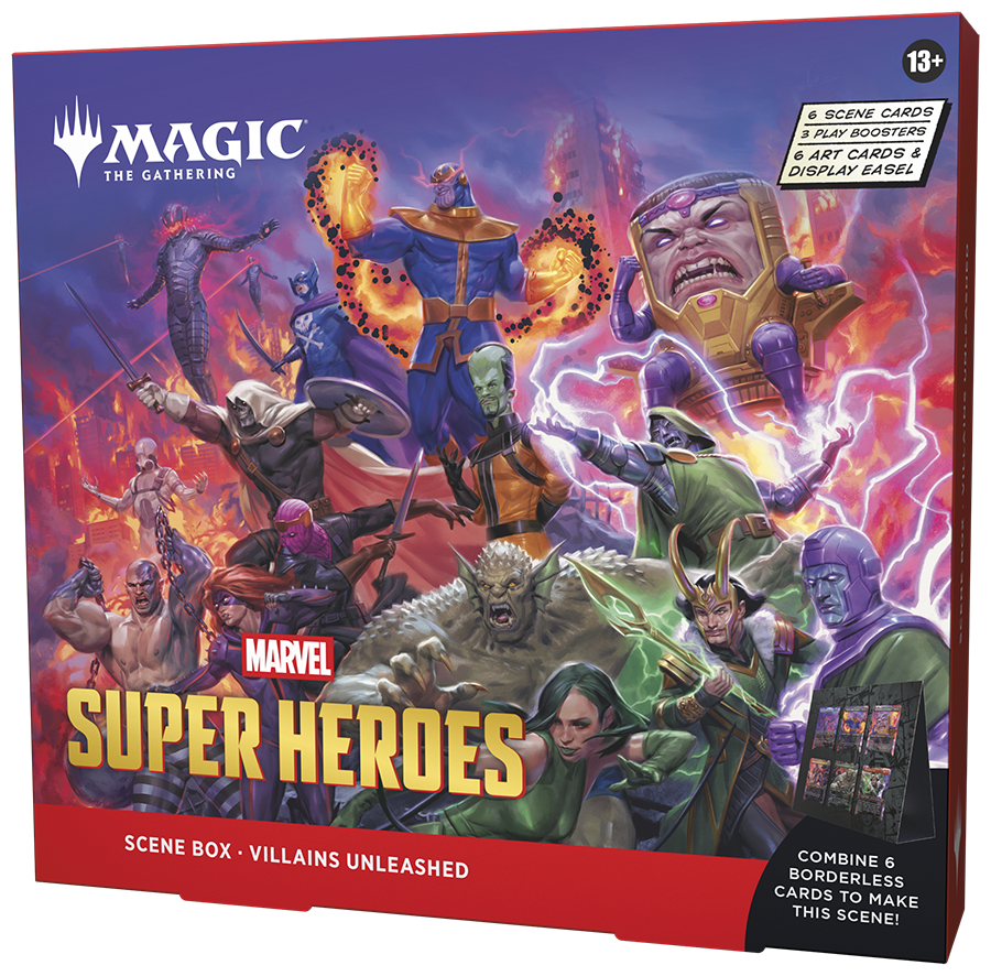 Magic the Gathering | Marvel Super Heroes Scene Boxes (Preorder)