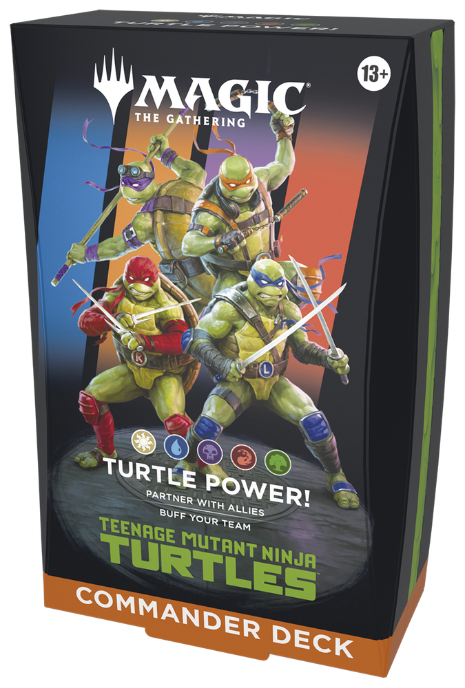 Magic: The Gathering | Teenage Mutant Ninja Turtles Commander Deck: Turrtle Power (Preorder)