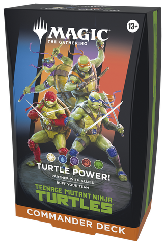 Magic: The Gathering | Teenage Mutant Ninja Turtles Commander Deck: Turrtle Power (Preorder)