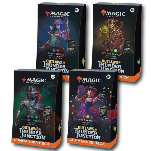 Outlaws of Thunder Junction Commander Decks