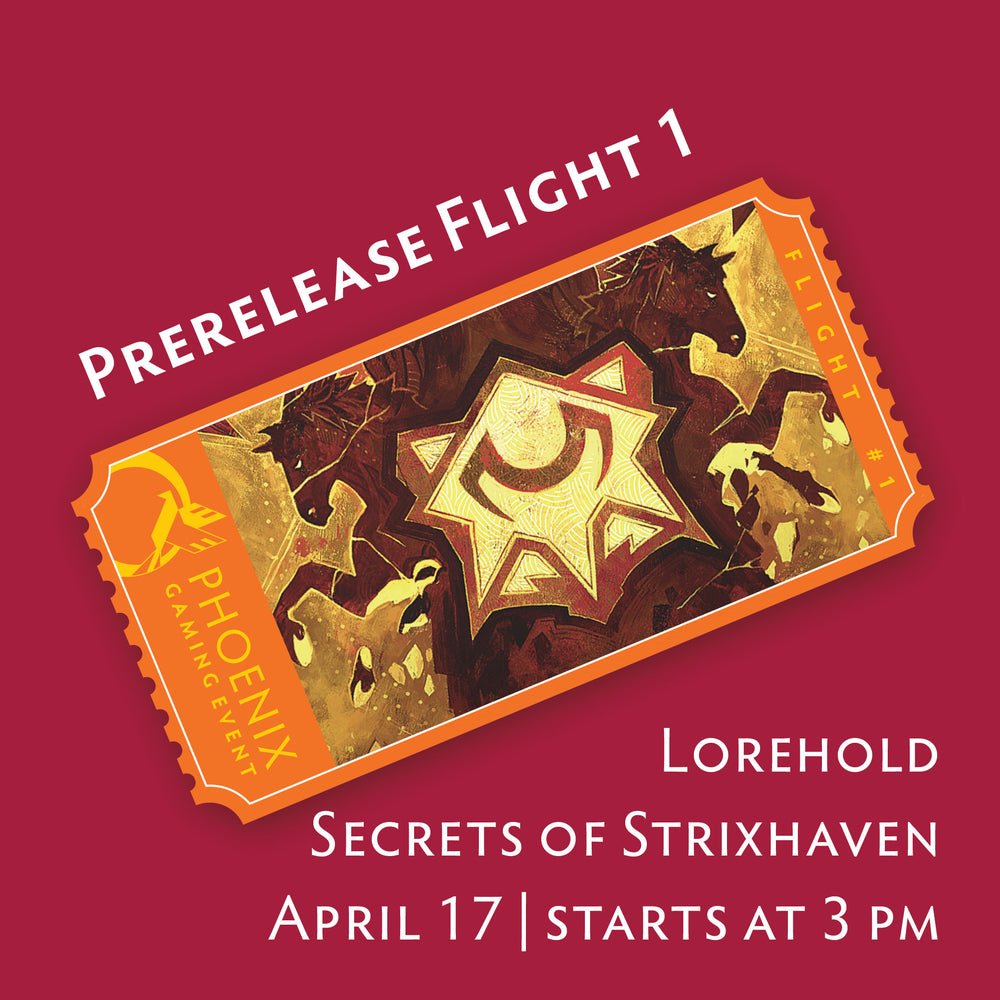 Secrets of Strixhaven Prerelease Flight 1