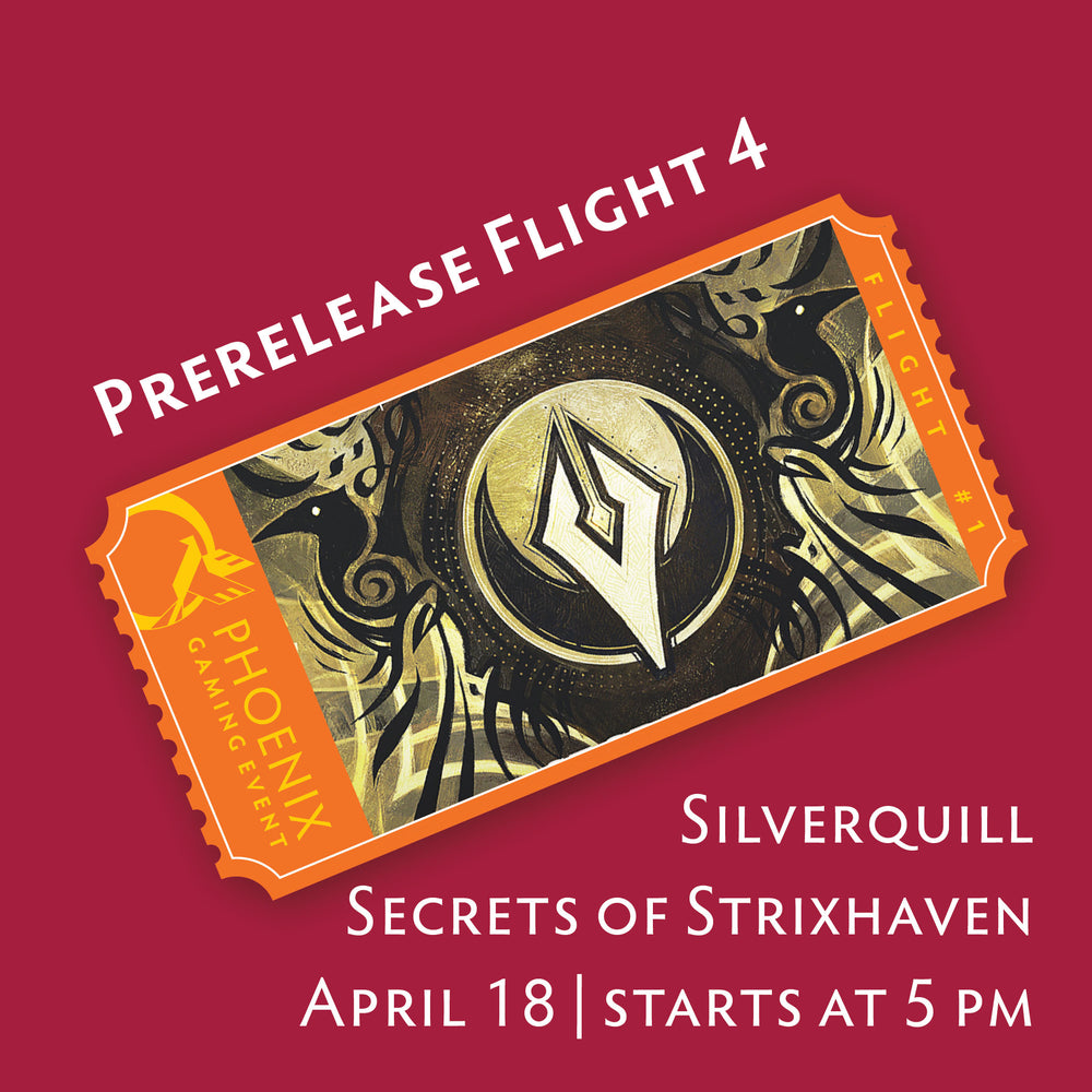 Secrets of Strixhaven Prerelease Flight 4