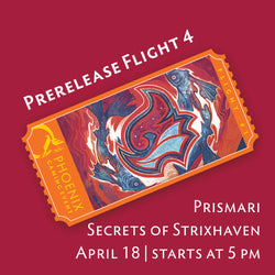 Secrets of Strixhaven Prerelease Flight 4