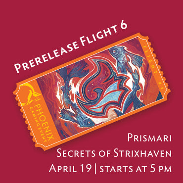 Secrets of Strixhaven Prerelease Flight 6