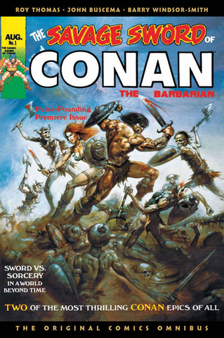 SAVAGE SWORD OF CONAN ORIGINAL OMNI REG GN VOL 01 (RES) (MR)