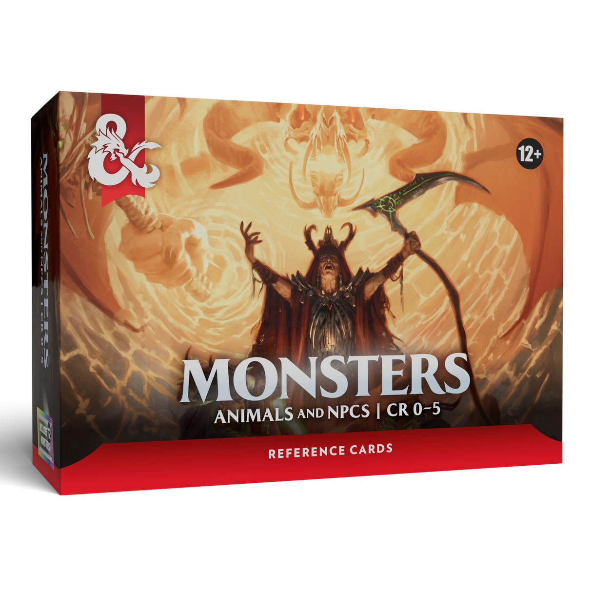 D&D Reference Cards Monsters - Animals and NPCs