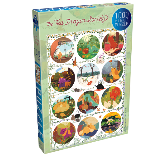 Tea Dragon Society Jigsaw Puzzle: Circles