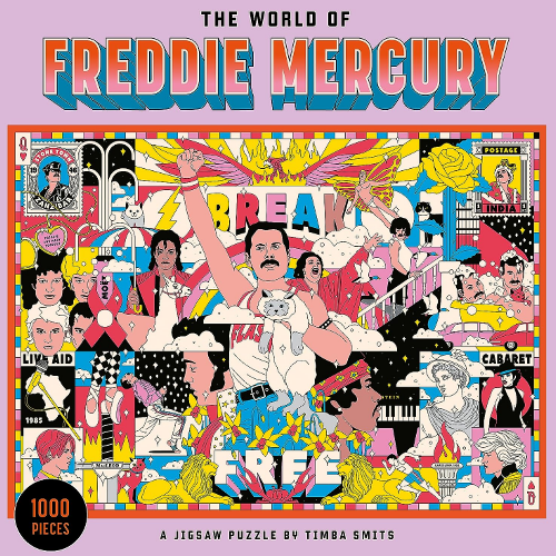 The World of Freddie Mercury 1000pc Jigsaw Puzzle