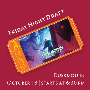 Friday Night Draft - October 18, 2024 ticket