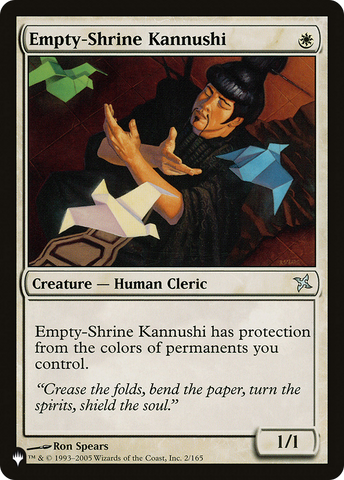 Empty-Shrine Kannushi [The List Reprints]