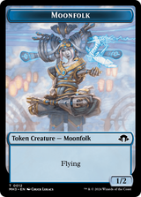 Servo // Moonfolk Double-Sided Token [Modern Horizons 3 Tokens]